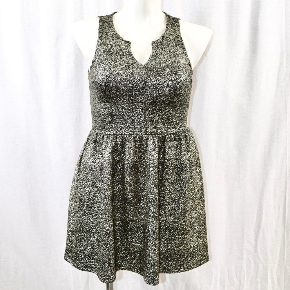 Like new SOPRANO black & silver cocktail dress